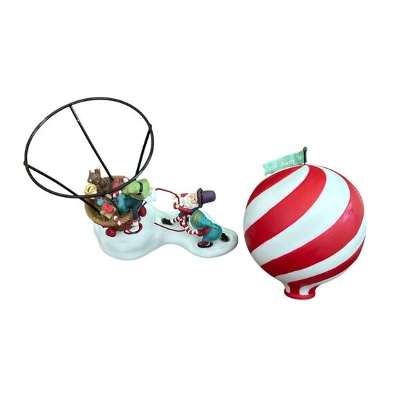 Department 56 North Pole - ‎ Dash Away Delivery Hot Air Balloon - Vintage 1998 - Picture 6 of 12